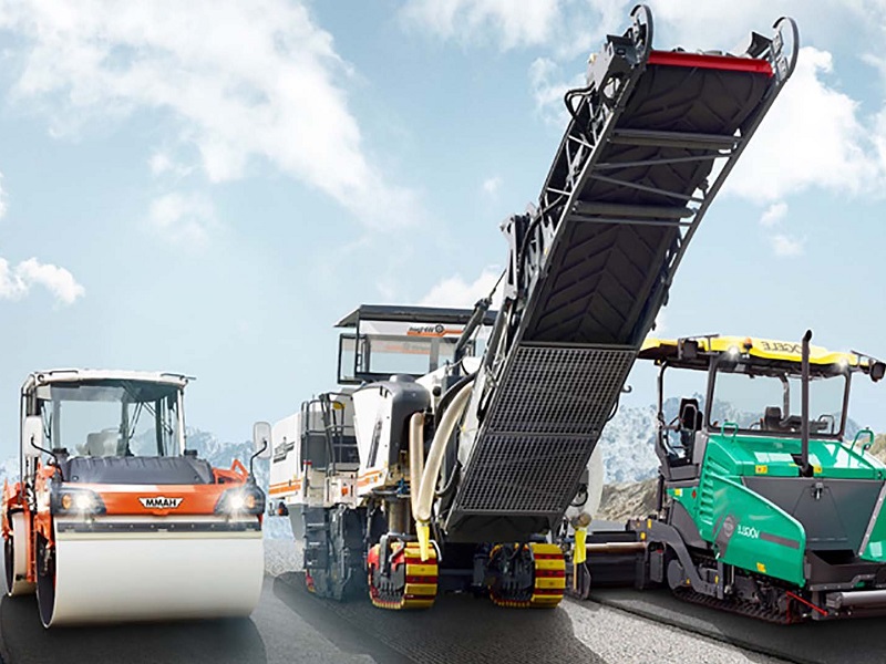 Техника для ремонта дорог: виды и назначение