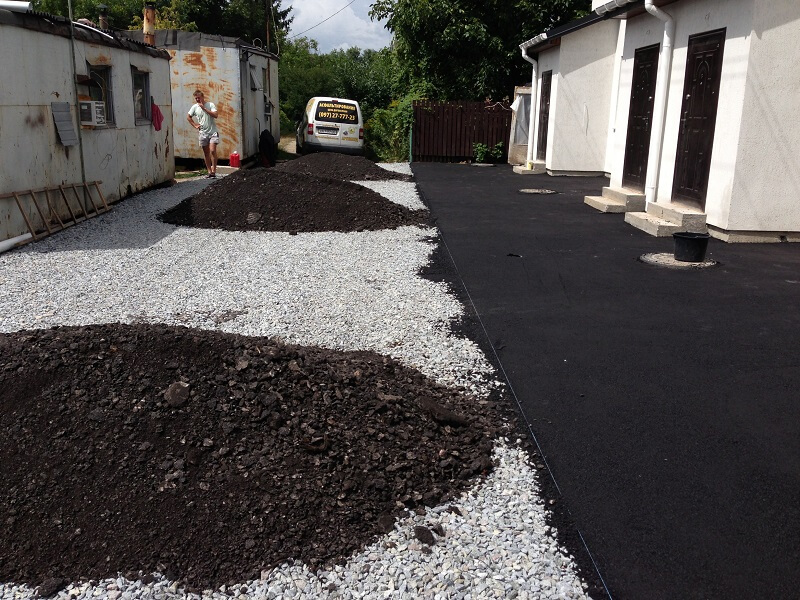 Использование асфальтовой крошки в дорожном строительстве