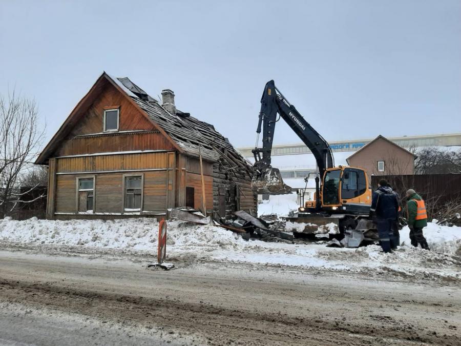 Можно ли разбирать постройки зимой?